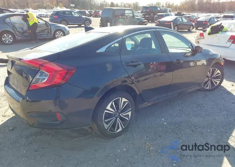 2016 Honda Civic Ex-L from USA, damaged, VIN 19XFC1F83GE022970